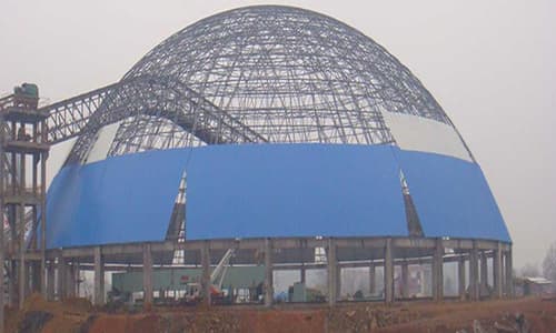 晋城螺栓球网架加工的注意事项